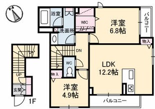 フォルモント光南 の物件間取画像